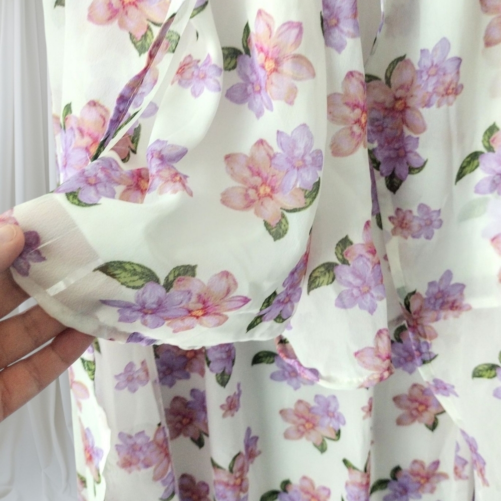 Rue21 Women's Floral Maxi Summer Dress Size XS - Picture 4 of 5